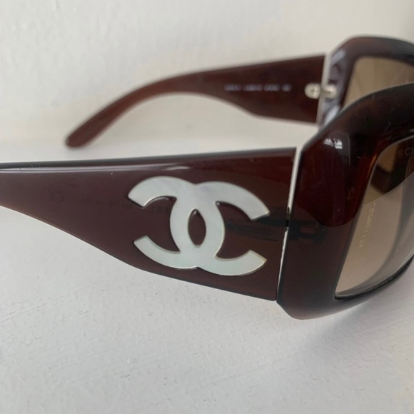 Chanel Mother of Pearl Sunglasses - Picture 10 of 10